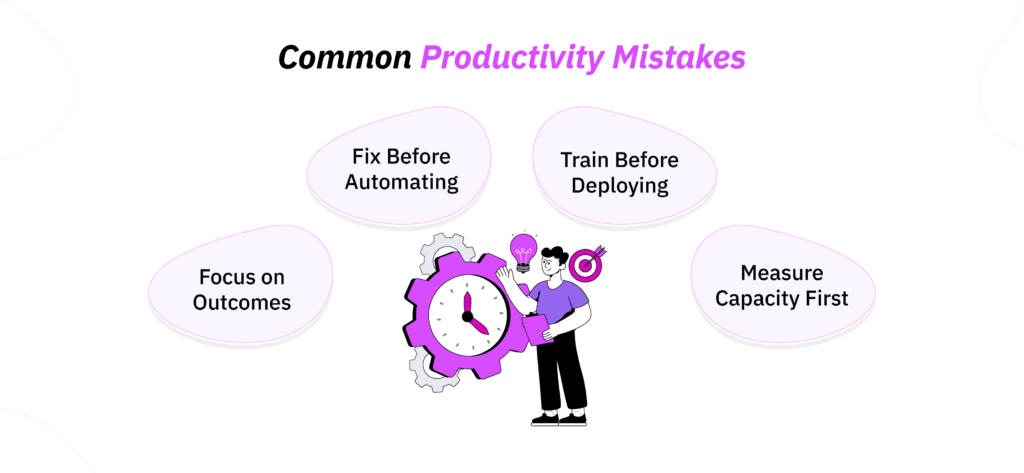 4 Common Recruiter Productivity Mistakes