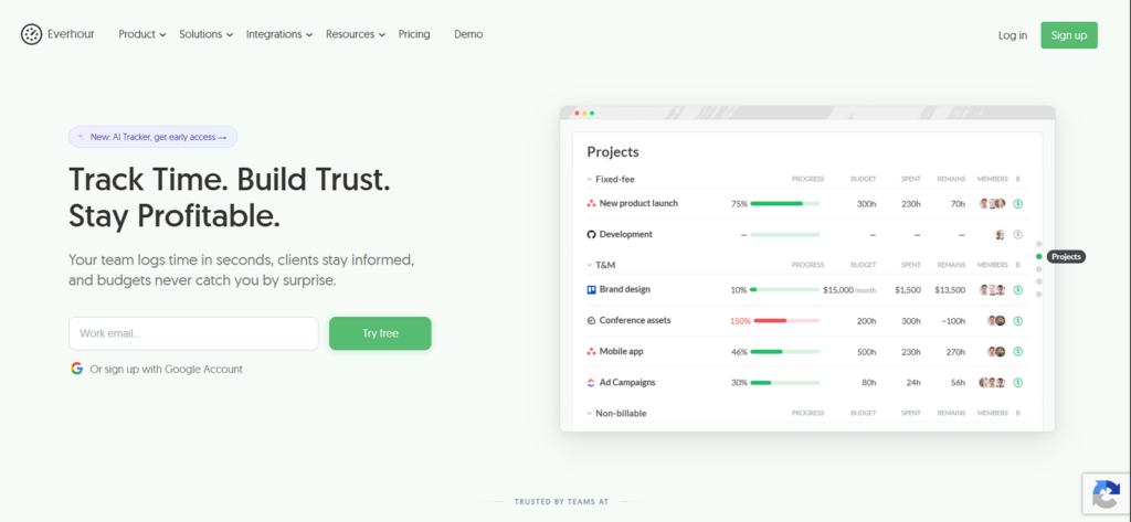 Everhour Time Tracker