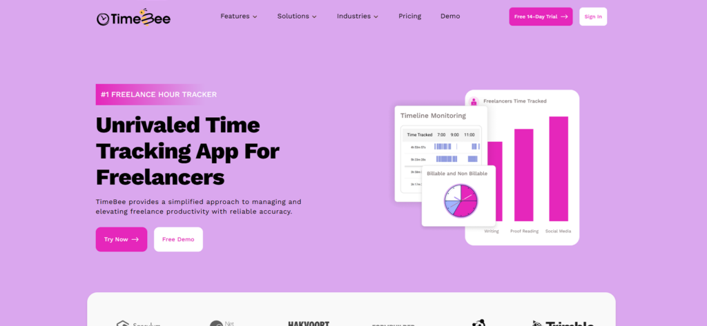 TimeBee Time Tracker for Freelancers