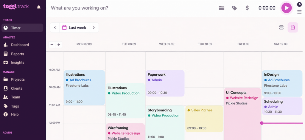 Time Tracking and Activity Capture
