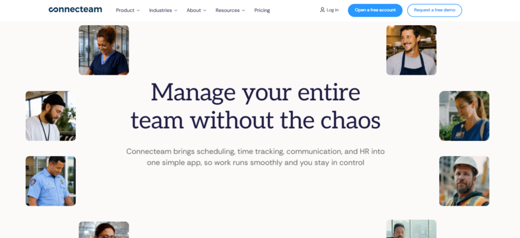 Connecteam Time Tracking Software