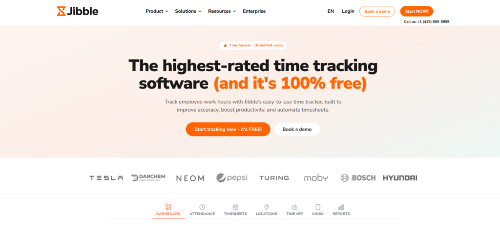 Jibble Time Tracking