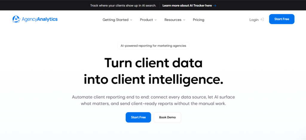 AgencyAnalytics – Best for Structured Project Delivery
