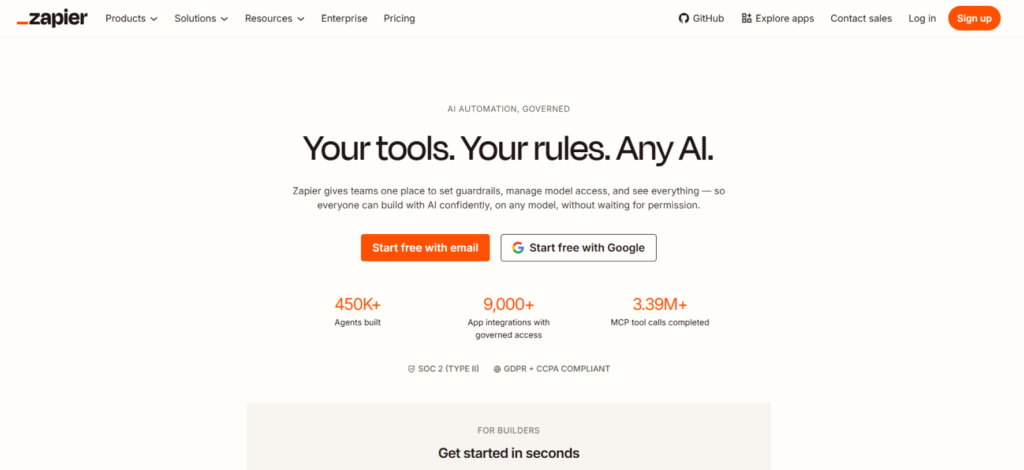 Zapier – Best for Automating Repetitive Agency Work
