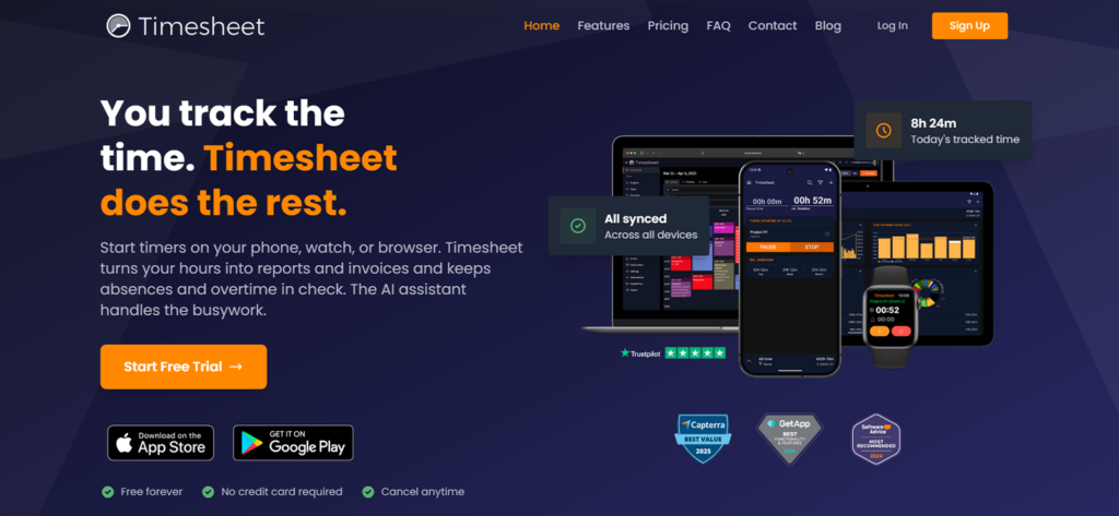 Timesheet Time Tracker