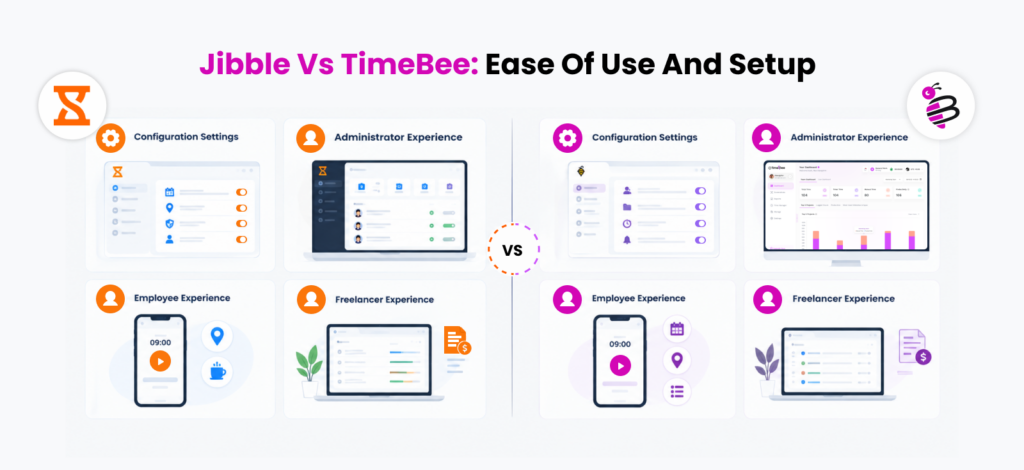 jibble-vs-timebee-ease-of-use