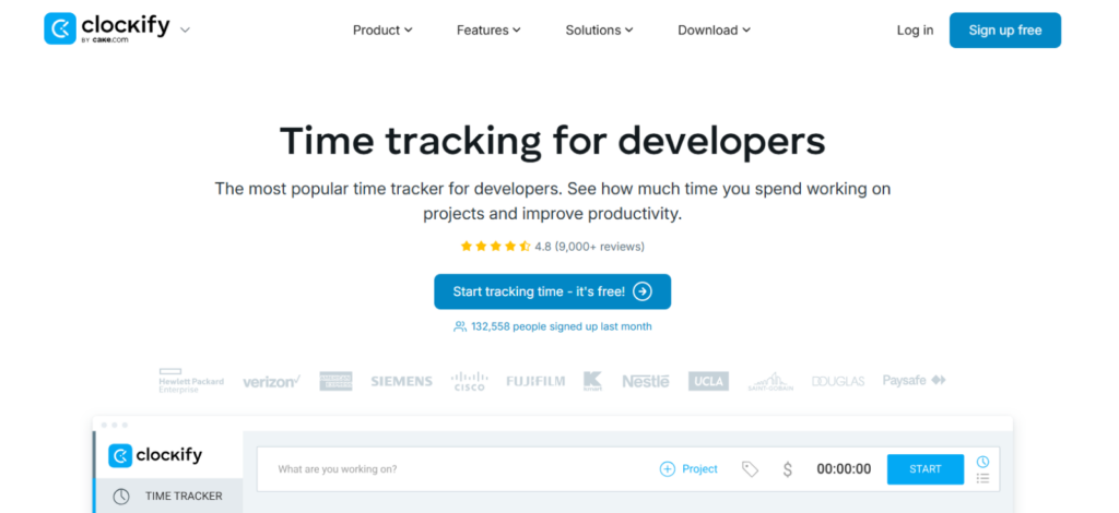Clockify — Best Free Time Tracker for Developers