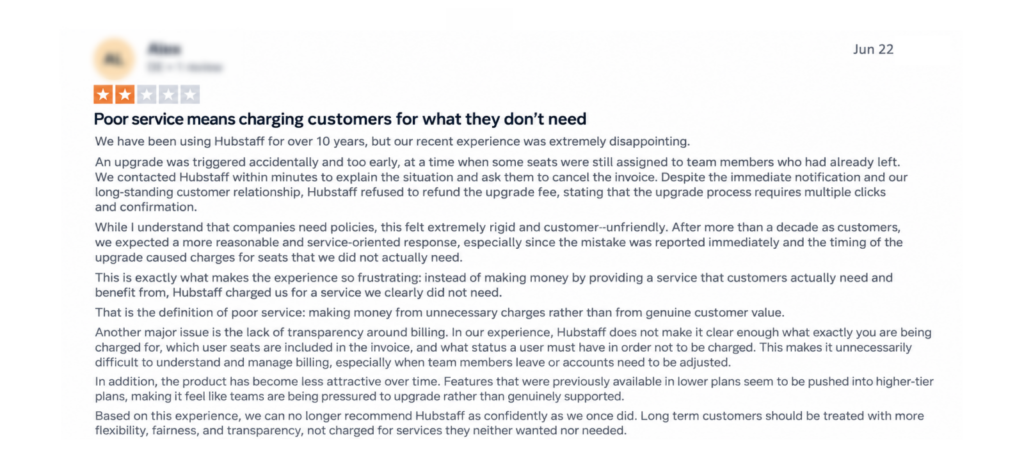 Hubstaff Customer Review 2