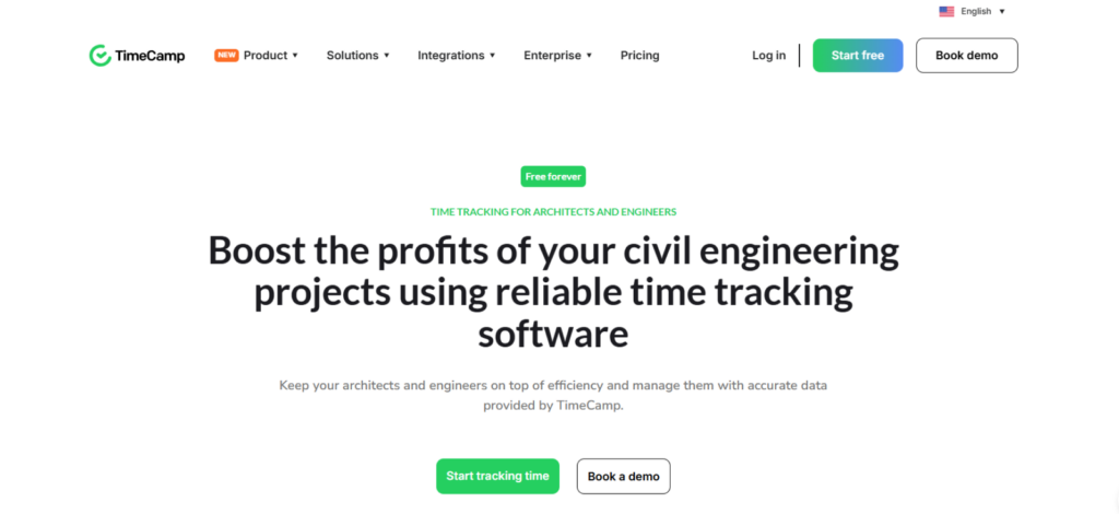 TimeCamp — Best for Automatic and Calendar-Based Time Tracking