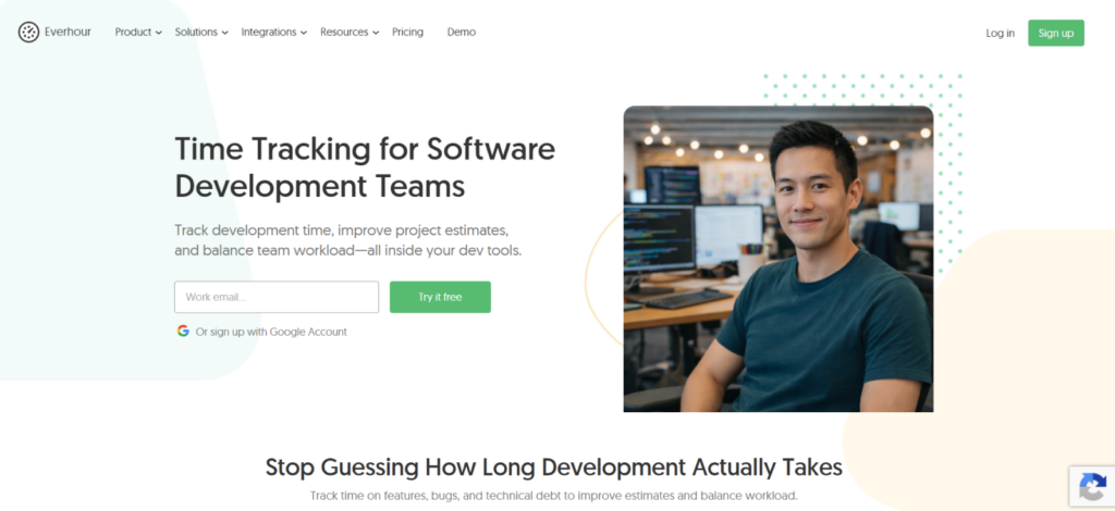 Everhour — Best for Jira & GitHub Development Workflows