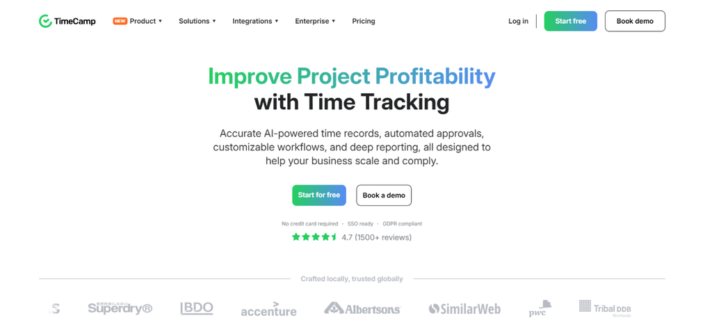 TimeCamp App